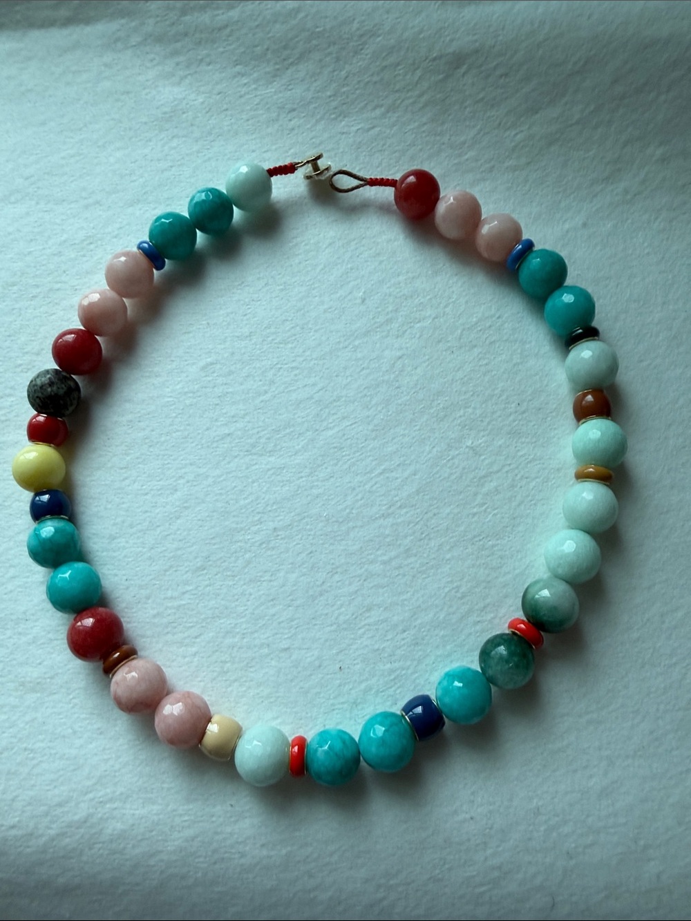 New Roxanne Assoulin bright by nature Necklace - Turquoise, Pink, Red, Yellow